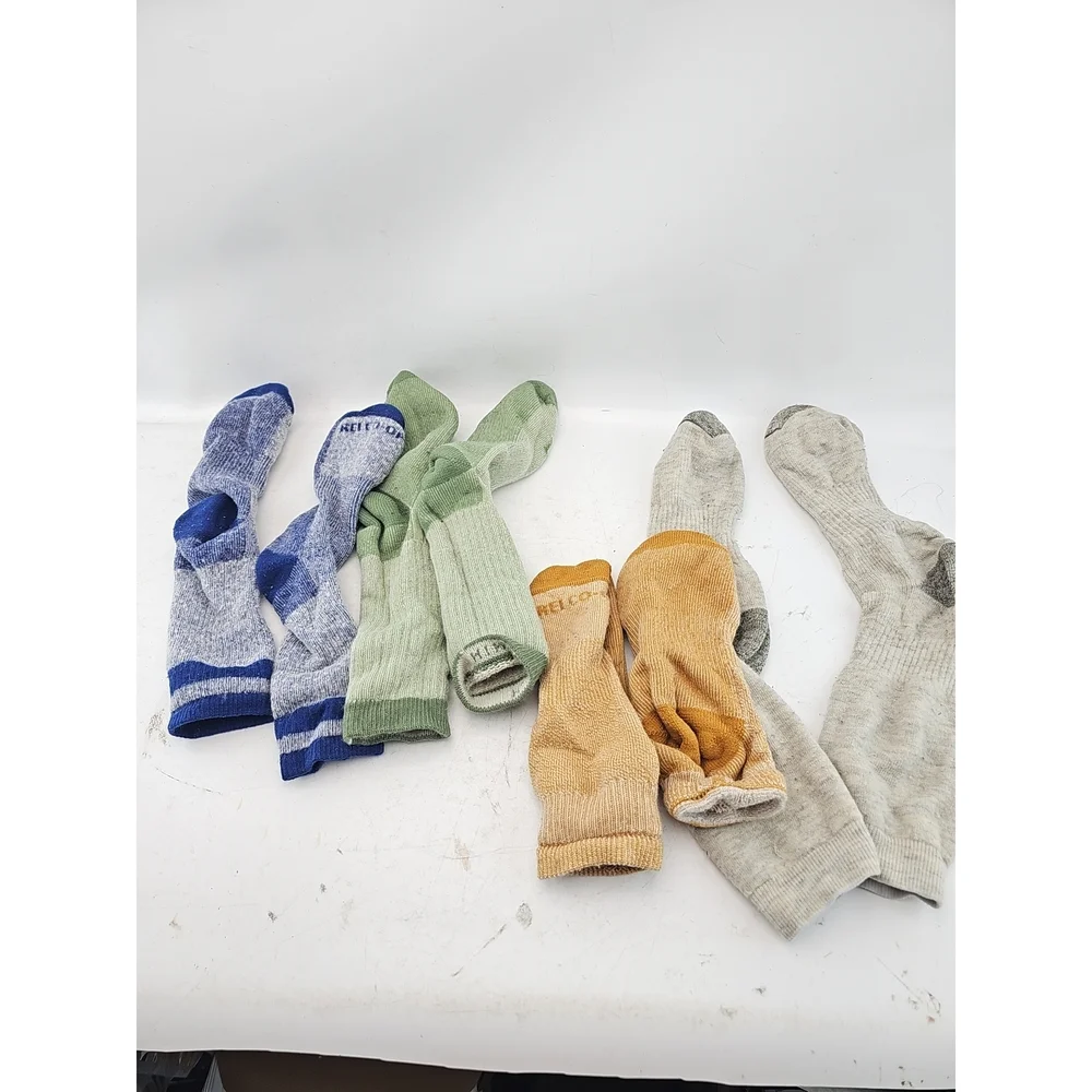 Lot of 4 Pairs REI and Patagonia Hiking Socks